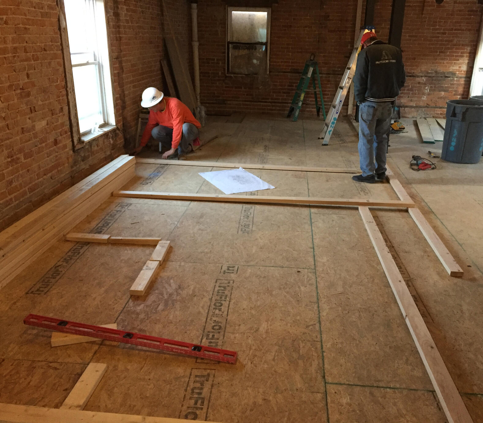 Framing with Dad and Uncle Dan