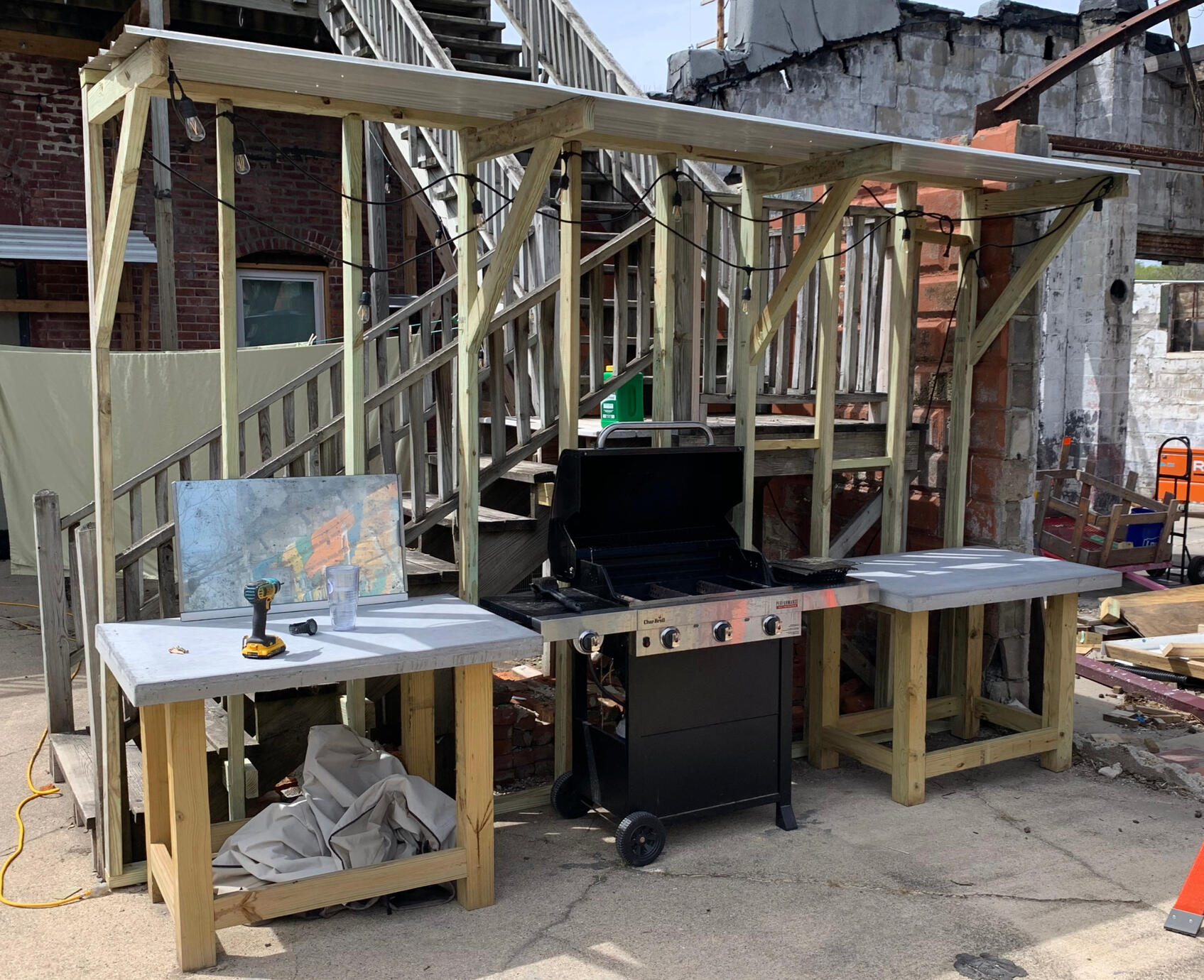 Concrete countertops!